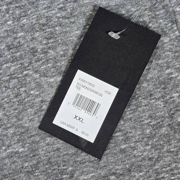 Spiritual Gangster Monogram Short Sleeve Crewneck T-Shirt Heather Gray XXL NWT - Picture 3 of 10